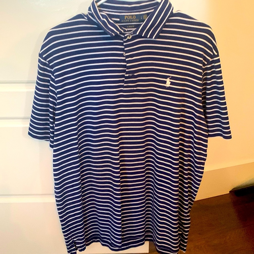 Men’s Polo Ralph Lauren - blue with white stripes